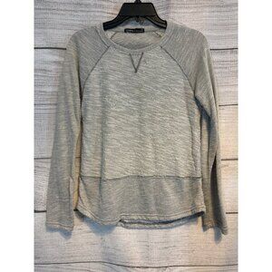 Gypsy 05 Gray Long-Sleeve Pullover Sweater Size XS